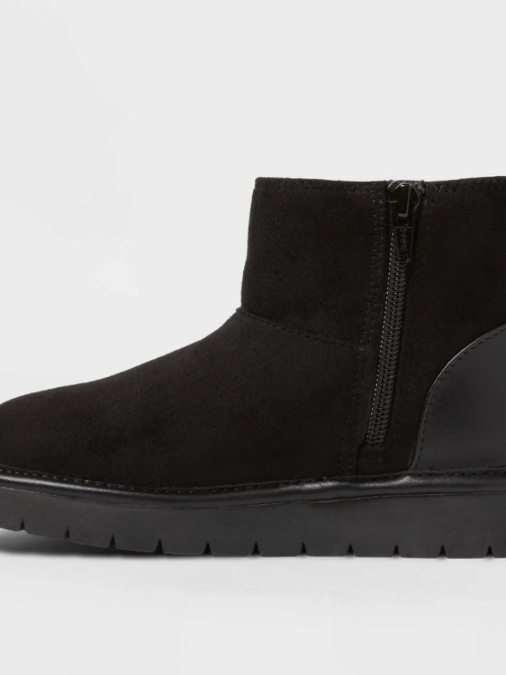 Cat & Jack Black Kids' Rain & Snow Ankle Boot